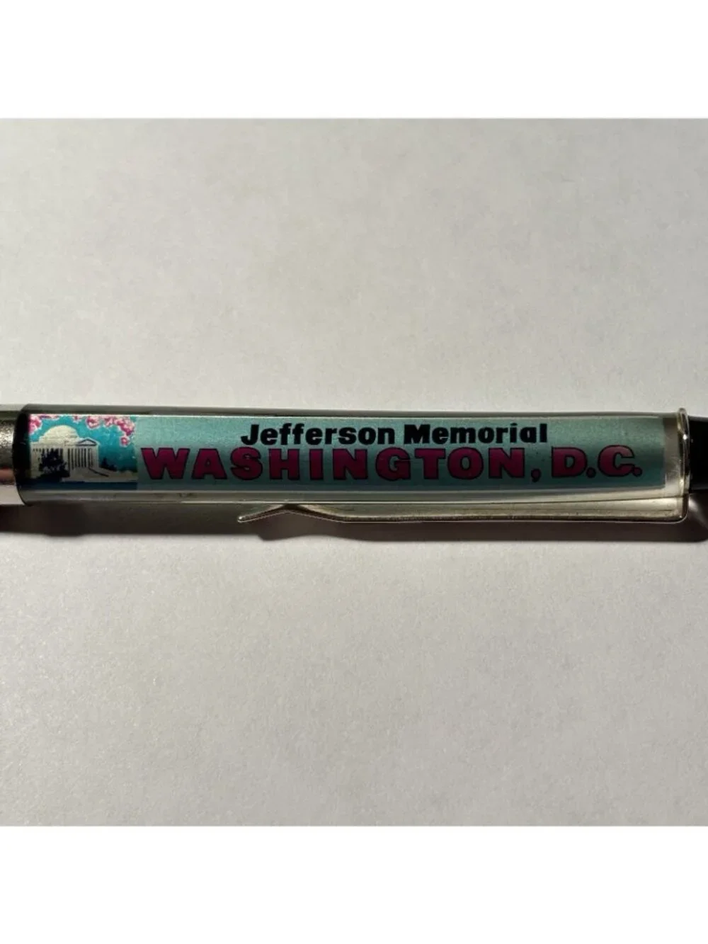 Jefferson Memorial Washington DC Floaty Pen Thomas 3rd President History Vintage